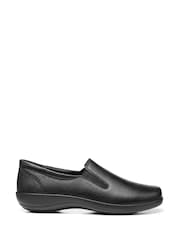 Hotter Glove II Black Extra Wide Fit Slip-On Shoes - Image 1 of 4