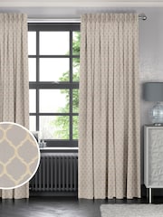 Natural Haines Made To Measure Curtains - Image 1 of 9