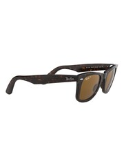 Ray-Ban Large Brown Wayfarer Polarised Lens Sunglasses - Image 11 of 12