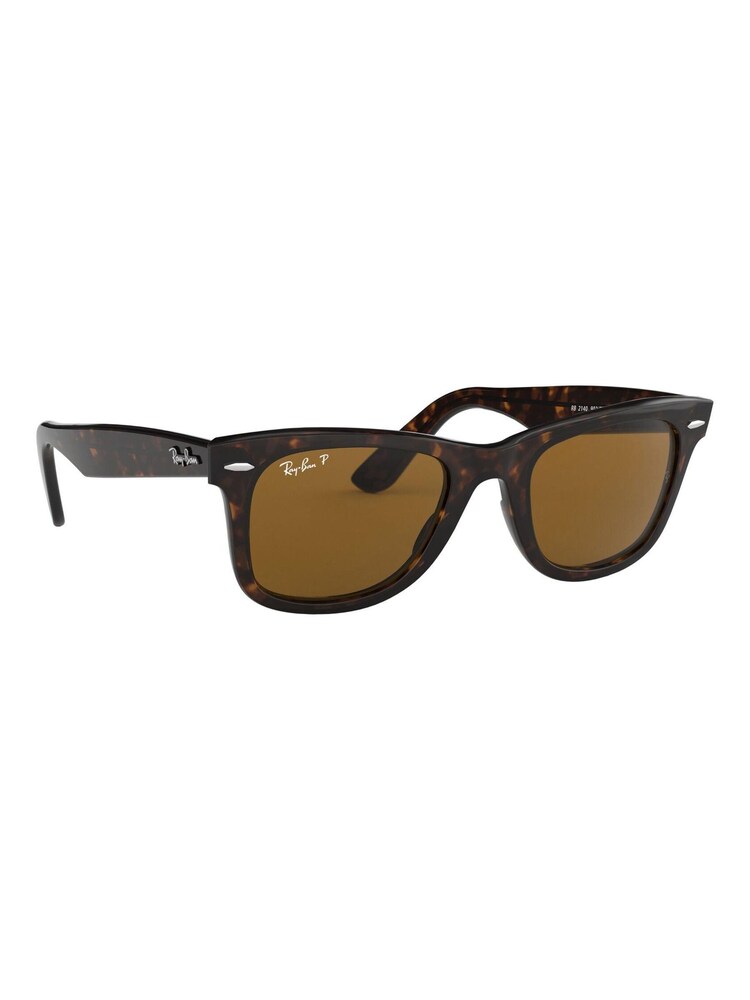 Ray-Ban Large Brown Wayfarer Polarised Lens Sunglasses - Image 12 of 12