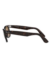 Ray-Ban Large Brown Wayfarer Polarised Lens Sunglasses - Image 4 of 12