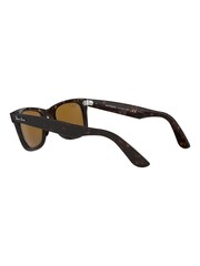 Ray-Ban Large Brown Wayfarer Polarised Lens Sunglasses - Image 5 of 12