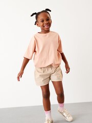 Stone Neutral Parachute Cargo Shorts (3-16yrs) - Image 3 of 6