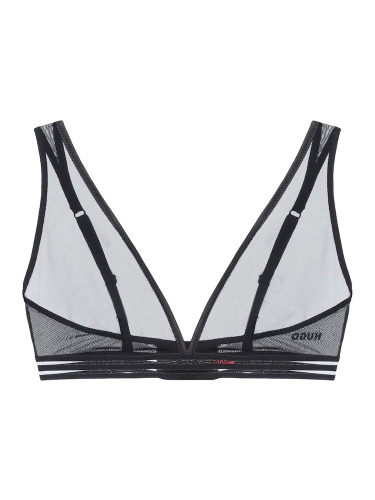 HUGO Triangle Black Bra - Image 5 of 5