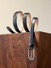 Black Premium Made in the UK Leather Belt - Image 2 of 5