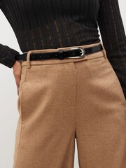 Black Premium Made in the UK Leather Belt - Image 4 of 5