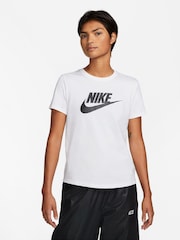 Nike White Essential Icon T-Shirt - Image 1 of 4