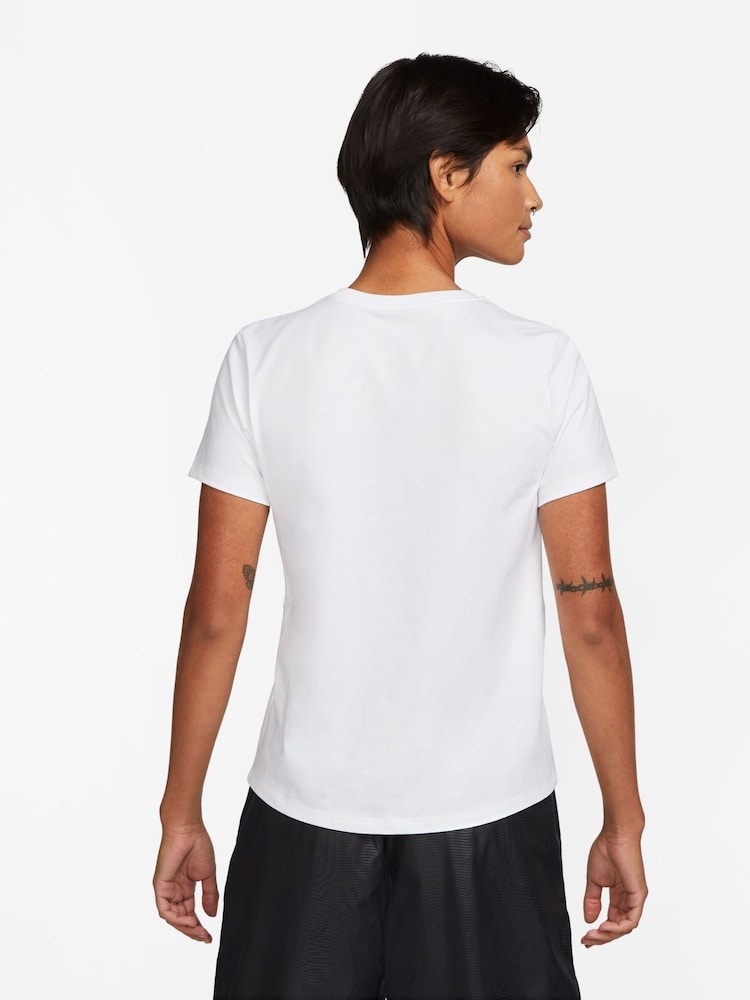 Nike White Essential Icon T-Shirt - Image 2 of 4