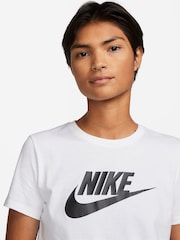 Nike White Essential Icon T-Shirt - Image 4 of 4