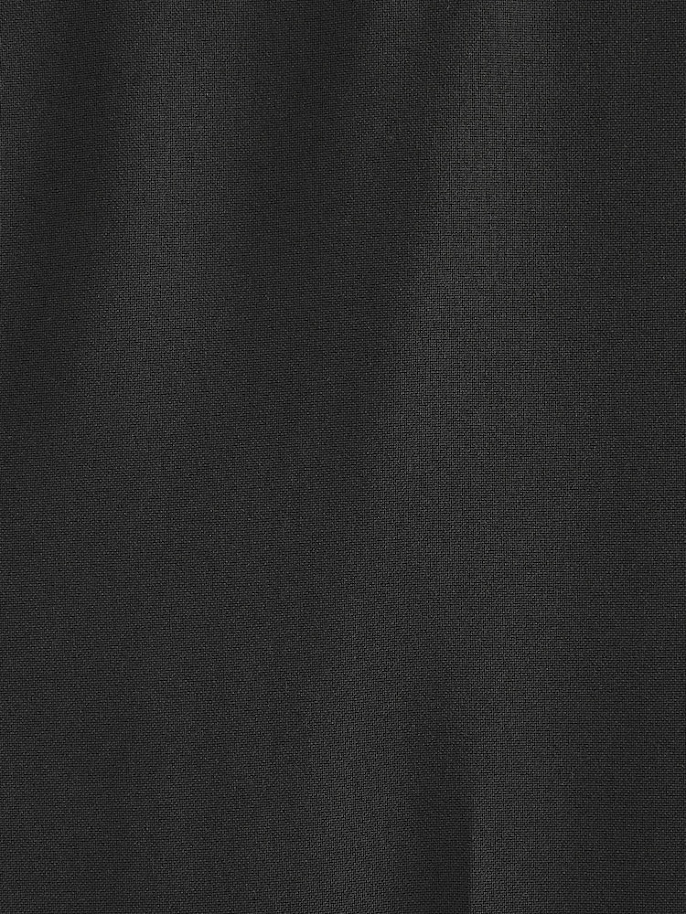 Noir - Slim Fit (Slim Fit) - Pantalon élégant lavable en machine uni sur le devant - Image 9 of 10