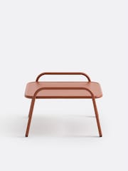 La Redoute Intérieurs Terracotta Lysa Aluminium Coffee Table Footrest - Image 3 of 6