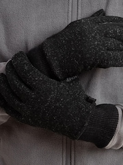 Gris - Guantes elásticos para el invierno con aspecto de punto de Tog 24 - Imagen 1 de 2