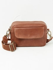 FatFace Oslo Brown Camera Bag - Image 1 of 5