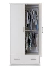 Obaby White Nika Mini 3 Piece Nursery Furniture Set - Image 4 of 5