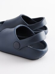 Navy Blue Chunky Sliders - Image 3 of 6