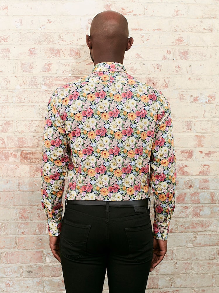 Simon Carter Yellow Melody Bloom Shirt - Image 2 of 4