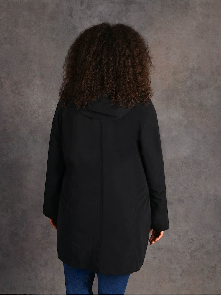 Live Unlimited Black Curve Raincoat - Image 2 of 4