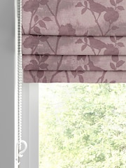 Laura Ashley Purple Eglantine Made To Measure Roman Blinds - Image 2 of 6