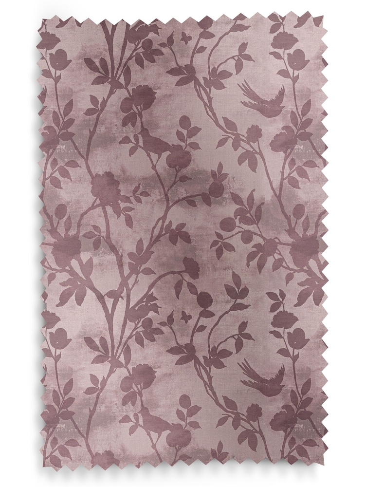 Laura Ashley Purple Eglantine Made To Measure Roman Blinds - Image 6 of 6