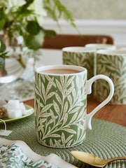 Spode Set of 4 Morris & Co. Willow Mugs - Image 1 of 5