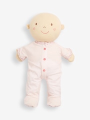 JoJo Maman Bébé Pink Rosie Baby Doll Set - Image 3 of 9