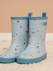 Little Dutch Blue Rainboots Sailors Bay 24/25 - Image 2 of 3