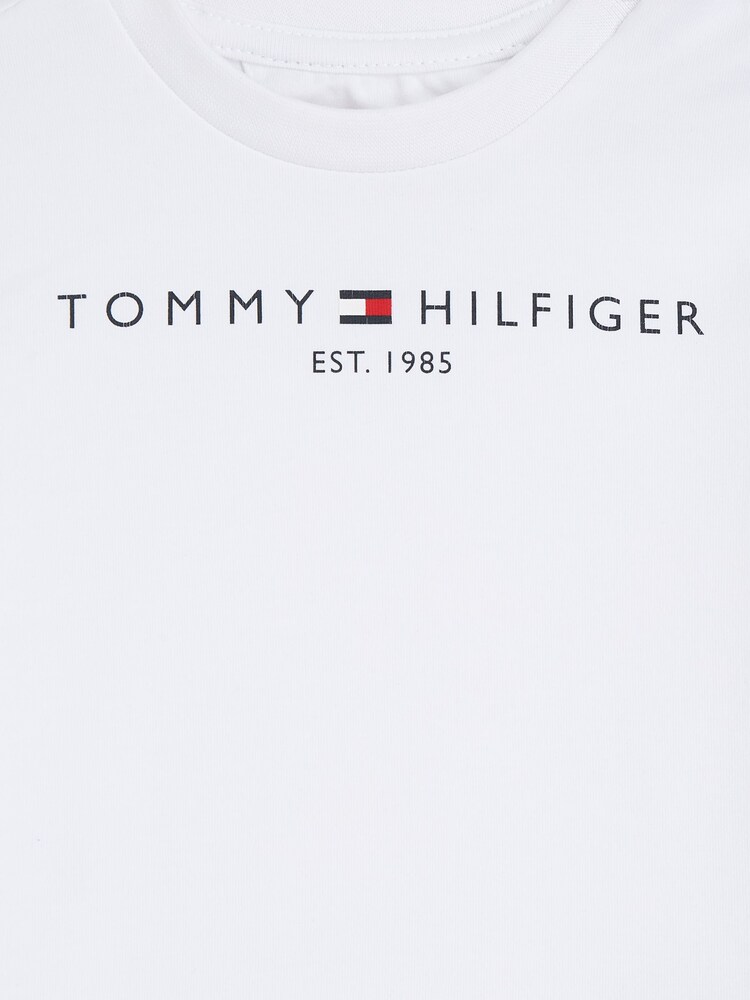 Tommy Hilfiger Baby Essential White T-Shirt - Image 3 of 4