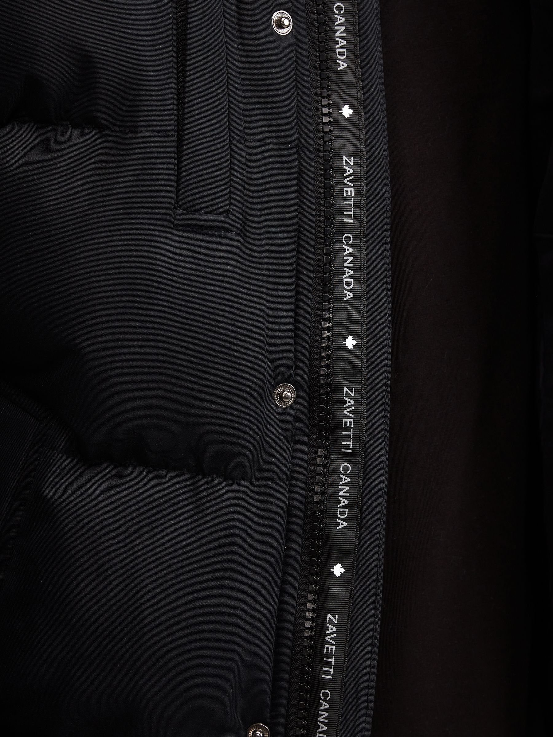 Zavetti canada kaslo puffer parka jacket top