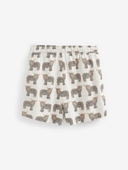 Ecru Hamish The Highland Cow 100% Cotton Short Pyjamas Set - Image 7 of 7