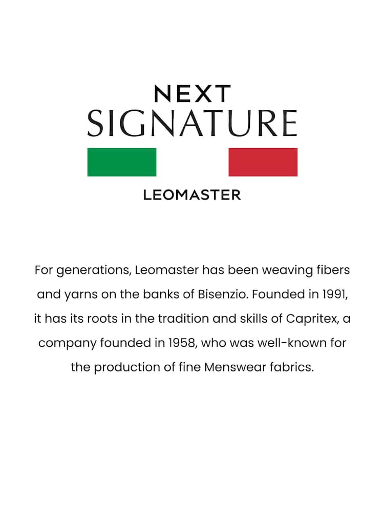 Stone Natural Signature Leomaster Italian Delave Linen Drawstring Trousers - Image 10 of 10