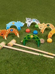 JoJo Maman Bébé Safari Croquet Game - Image 3 of 6