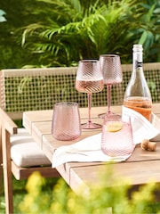 Sienna Picknick Set mit 4 Weingläsern aus Plastik - Bild 3 von 5