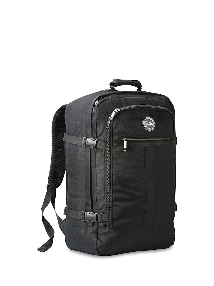 Cabin Max Chrome Black Metz 44L Carry On 55cm Backpack - Image 1 of 2