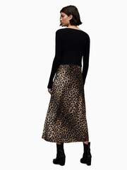 AllSaints Black Hera Leppo 2-In-1 Dress - Image 2 of 8