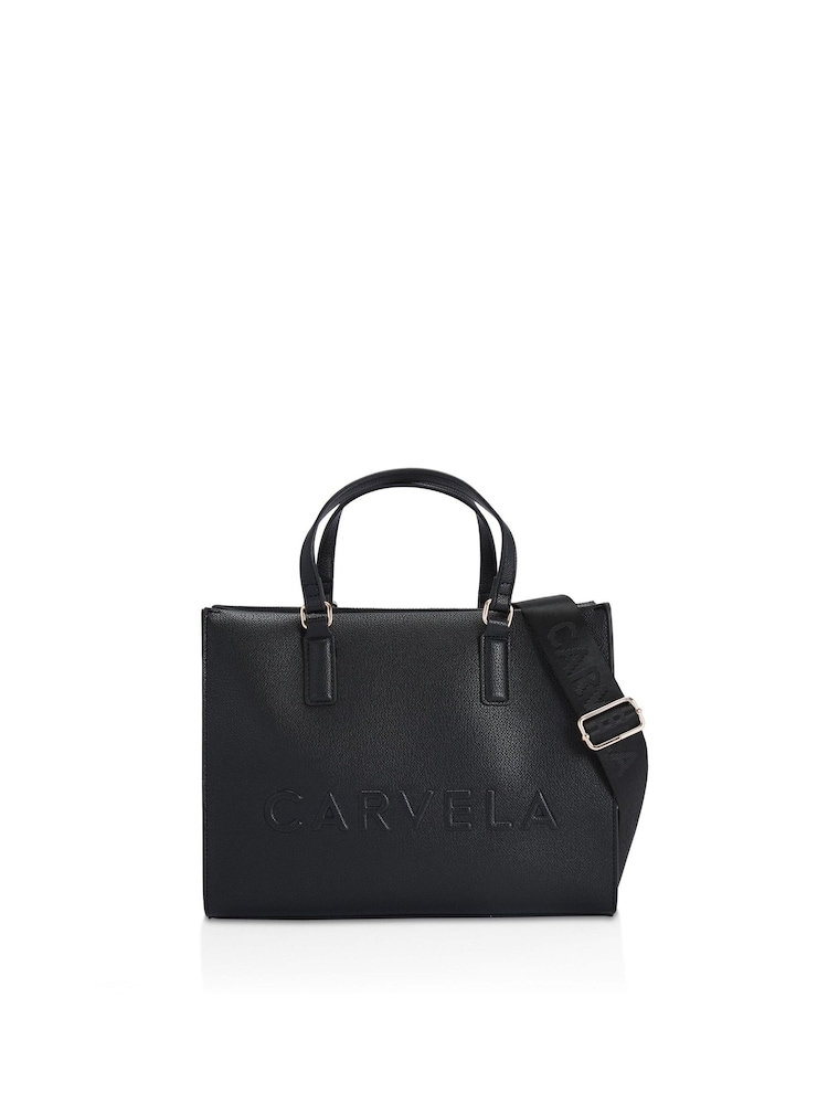 črna - Carvela Torba Frame Midi Totes - Slika 1 iz 5