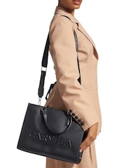 črna - Carvela Torba Frame Midi Totes - Slika 5 iz 5