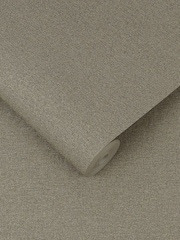Graham & Brown Brown Twill Beige 10M Wallpaper - Image 3 of 3