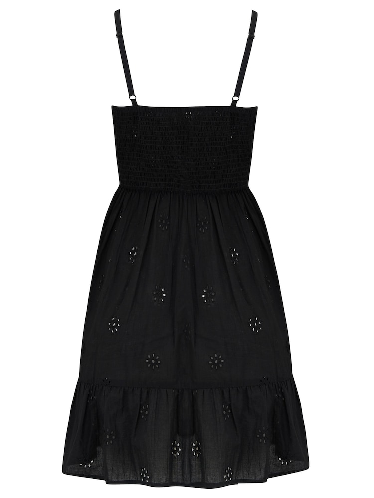 Pour Moi 100% Coton Broderie Anglais Strappy Cravate Front Robe - Image 6 de 6