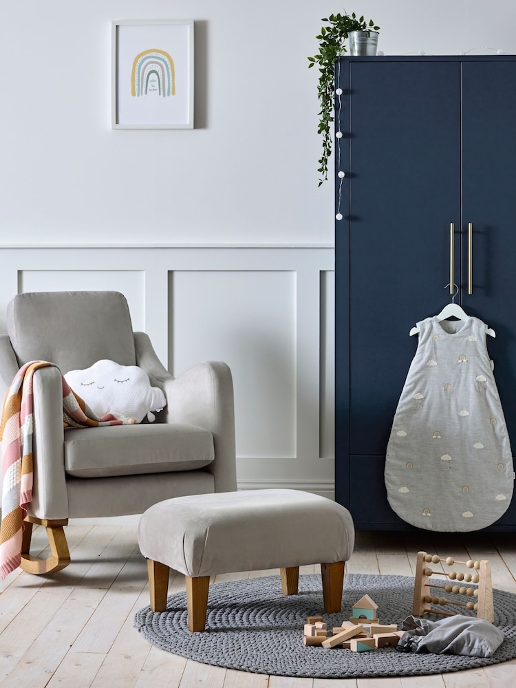 Mamas & Papas White 100% Cotton Cloud Cushion - Image 2 of 5