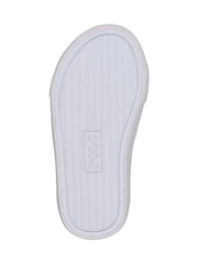 Polo Ralph Lauren White/Blue Polo Ralph Lauren Kids Theron Velcro Trainers - Image 4 of 5