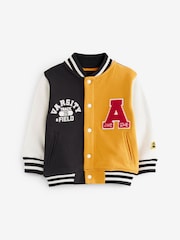 Yellow/Black Letterman Jacket (3mths-7yrs) - Image 1 of 2