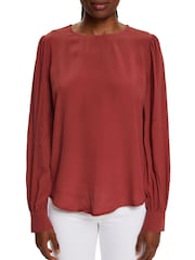 Esprit Orange Plain blouse - Image 3 of 7
