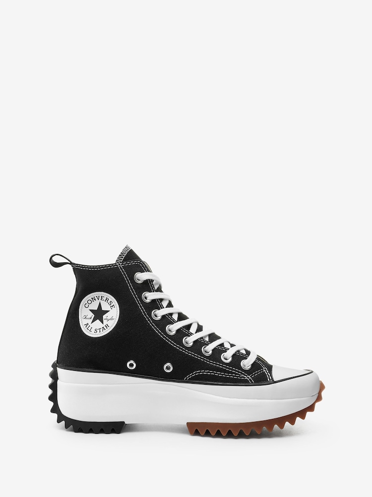 Converse Black Run Star Hike Trainers - Image 1 of 7