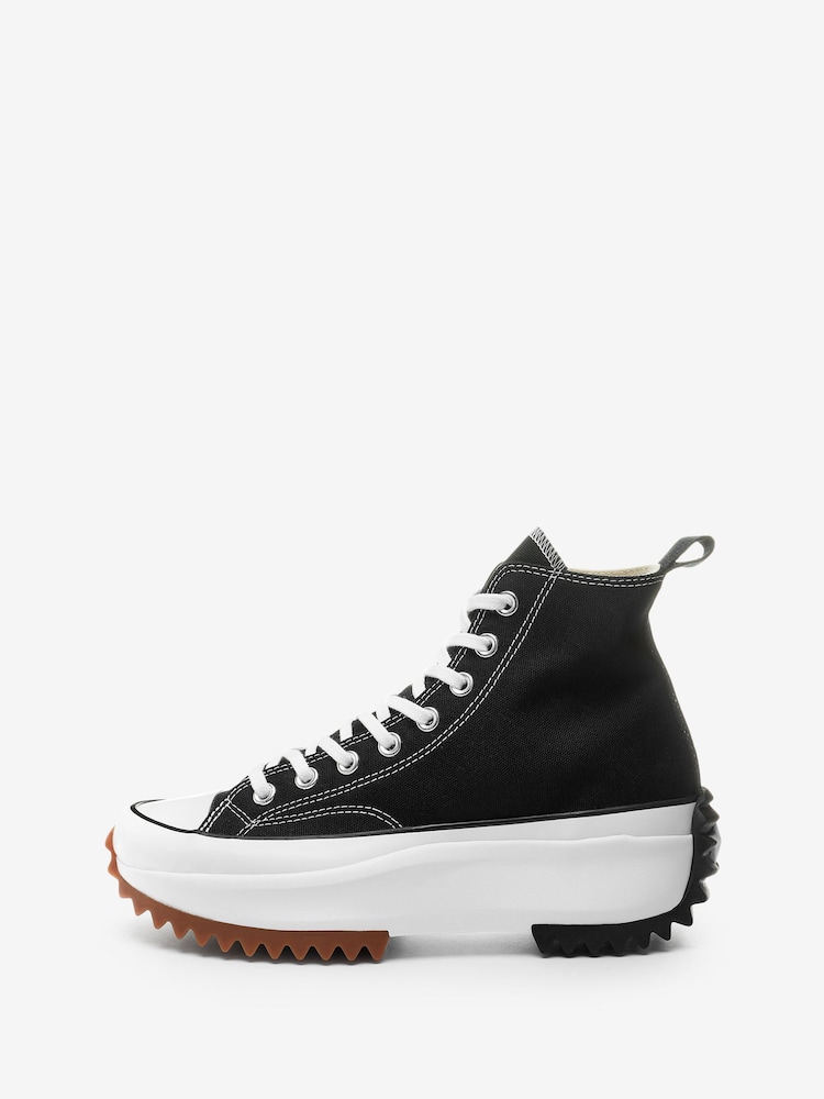 Converse Black Run Star Hike Trainers - Image 2 of 7