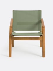 La Redoute Intérieurs 3 Piece Khaki Livie Garden Furniture Set in Solid Acacia - Image 2 of 5