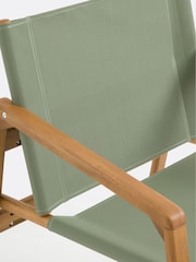 La Redoute Intérieurs 3 Piece Khaki Livie Garden Furniture Set in Solid Acacia - Image 4 of 5