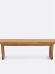 La Redoute Intérieurs Acacia Douve Outdoor Dining Bench in Solid Acacia - Image 2 of 4