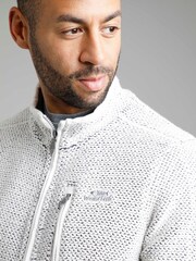 Weird Fish Cream Transom Full Zip Eco Macaroni Fleece - Image 4 of 6