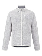 Weird Fish Cream Transom Full Zip Eco Macaroni Fleece - Image 5 of 6