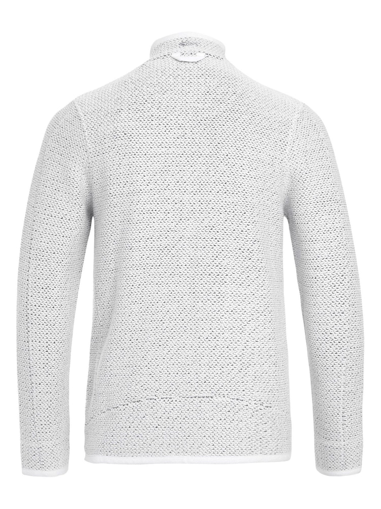 Weird Fish Cream Transom Full Zip Eco Macaroni Fleece - Image 6 of 6